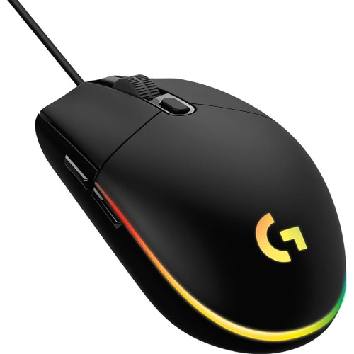 Mouse gaming Logitech G102 Lightsync, 8000 dpi, RGB, Black
