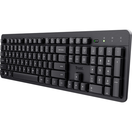 Tastatura wireless TRUST Ody II 25011, USB, Negru
