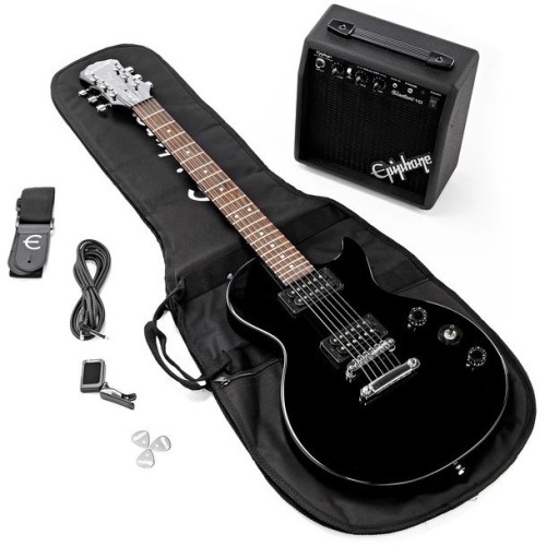 Chitara Electrica Epiphone Special Model LIMITED EDITION, 1x Volume, 1x Tone, Configuratie Doze H-H, Hardware Nichel, Negru Mat
