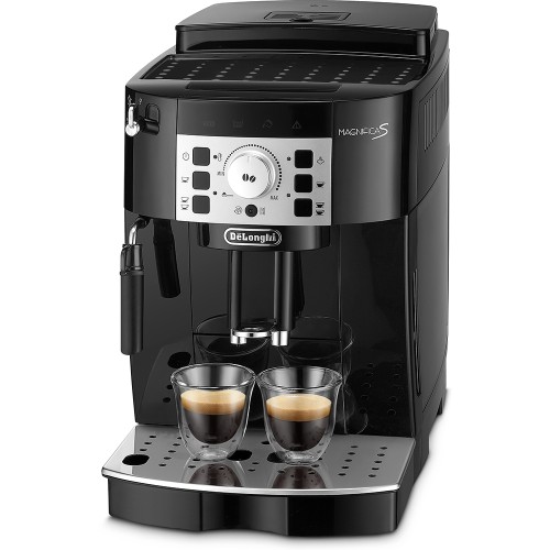 Espressor Automat DELONGHI Magnifica S ECAM22.115.B, 13 Trepte De Macinare, 2 Duze de Cafea, 1.8l, 1450W, 15 bar, Negru-Argintiu

