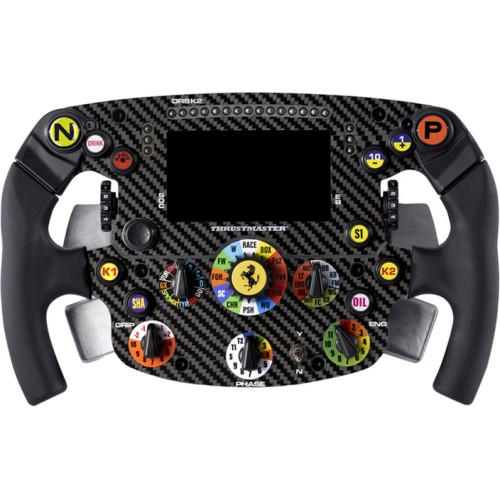Volan Gaming Thrustmaster Formula Wheel Add-On Ferrari SF100 Edition, Multiplatforma, Fibra De Carbon
