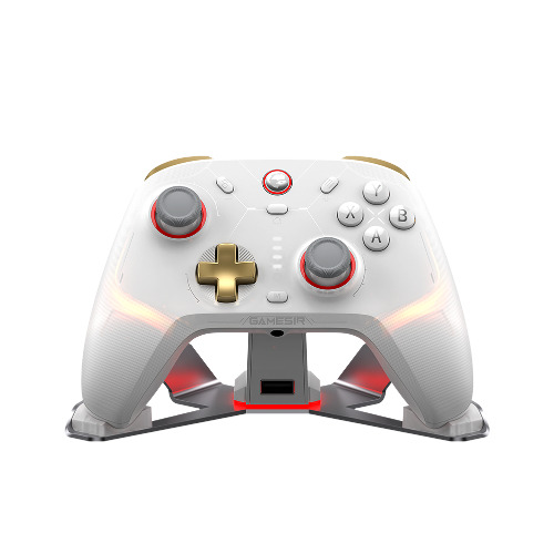 Controller wireless Gamesir Cyclone 2, compatibil PC/Switch/Android/iOS, White
