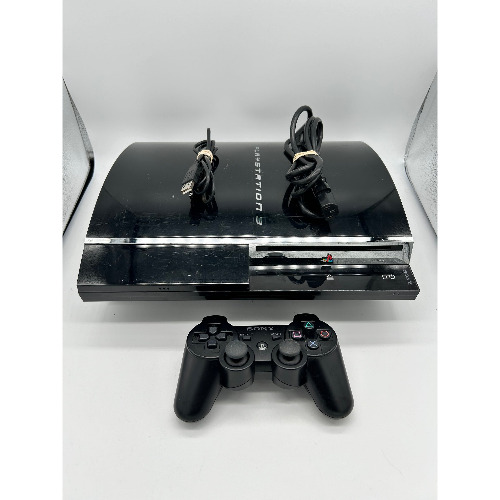 Consola Sony Playstation 3 Compatible Backwards 60 Gb + Controller (Fara Capacul Acoperitor De Carduri)

