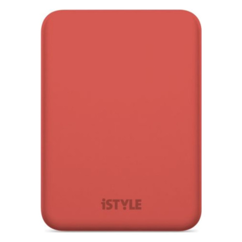 Baterie externa iStyle Magnetic Wireless Power Bank, 4200mAh, Rosu