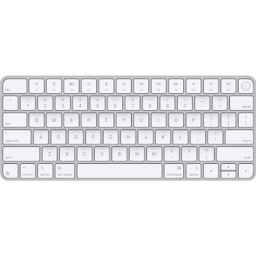 Tastatura Apple Magic Keyboard (2024) cu Touch ID, INT. Layout, USB-C, A3118, White