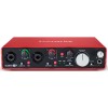Interfata audio USB Focusrite Scarlett 2i4 2nd Gen, 2x Analogic, 2x Microfon, intrare XLR , Iesire Casti 6.3mm, Rosu