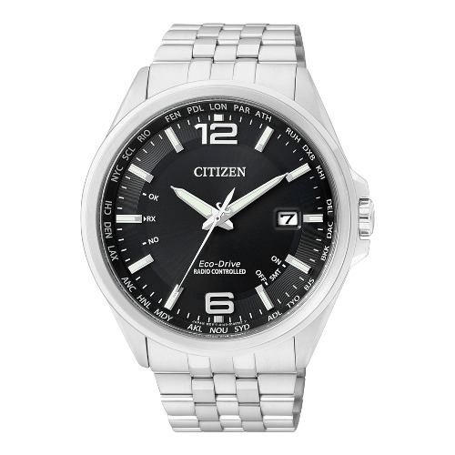 Ceas barbatesc Citizen Eco-Drive Elegant CB0010-88E, 43mm, 10ATM, Carcasa si cura otel inoxidabil, Quartz, Analog