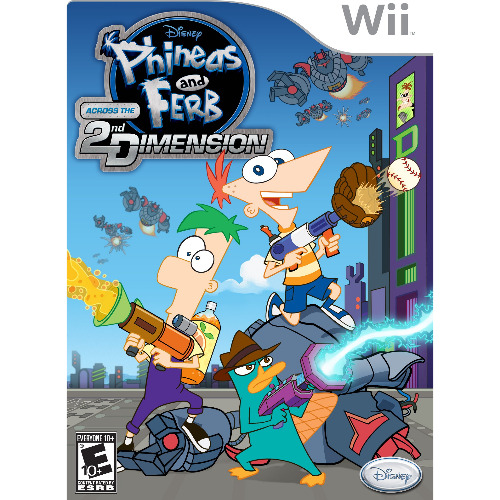 Disney Phineas and Ferb 2nd Dimension - Joc Nintendo Wii
