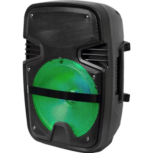 Boxa V-TAC VT-6208 15W reincarcabila portabila cu microfon RF Control RGB 8 inch
