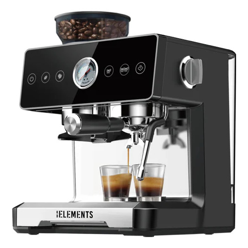 Espressor Manual KB Elements ELK202CB, 20 de Nivele de Macinare a Cafelei, Presiune 20 Bar, 2.6 L, Spumant Lapte, Singe/Dounble Cup, 2250W
 Espressor Manual KB Elements ELK202CB, 20 de Nivele de Macinare a Cafelei, Presiune 20 Bar, 2.6 L, Spumant Lapte, Singe/Dounble Cup, 2250W