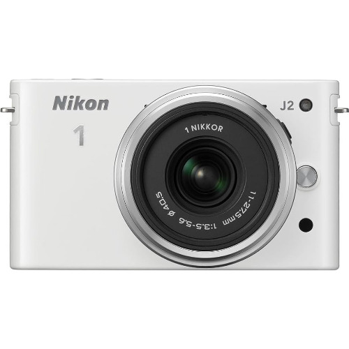 Aparat foto Mirrorless Nikon 1 J2, White