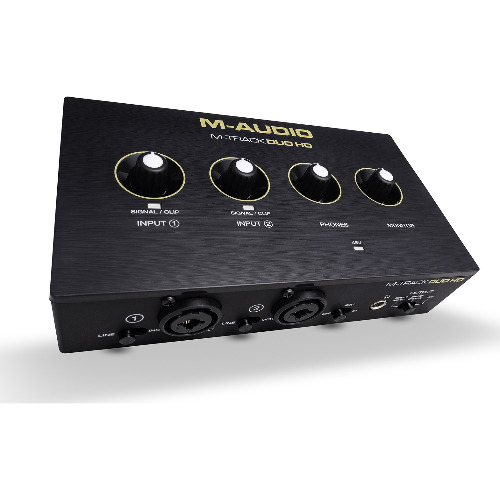 Interfata audio USB M-Audio M-Track Duo HD, 2x Analogic, 2x Microfon, Iesire Casti