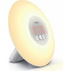 Ceas cu lumina Philips HF3500, 10 setari de iluminare, Functie de amanare, 4 niveluri de luminozitate, Alb