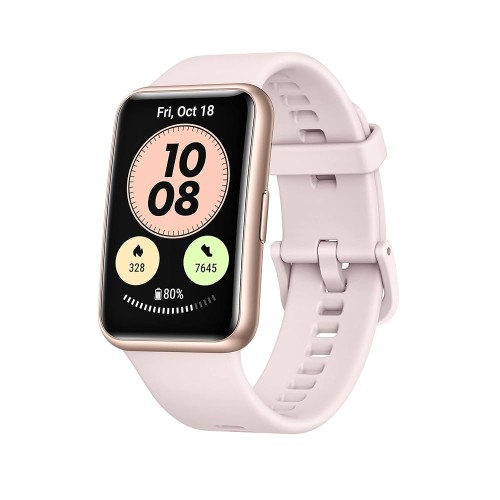 Smartwatch Huawei Fit TIA-B09, Bluetooth, Android/iOS, Functii Sport, Pink
