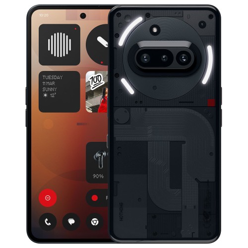 Nothing Phone(3a) Pro 256 Gb, 12 Gb RAM, Black
