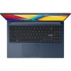 Laptop ASUS VivoBook 15 F1504V, Display 15.6 inch FHD, Intel Core i7-1355U 10-Core, 5.0GHz, 16 Gb RAM 3200 MHz, SSD 512 Gb PCIe M.2, Intel Iris Xe Graphics, Wi-Fi 6, HDMI, USB-C, Jack 3.5mm, Quiet Blue