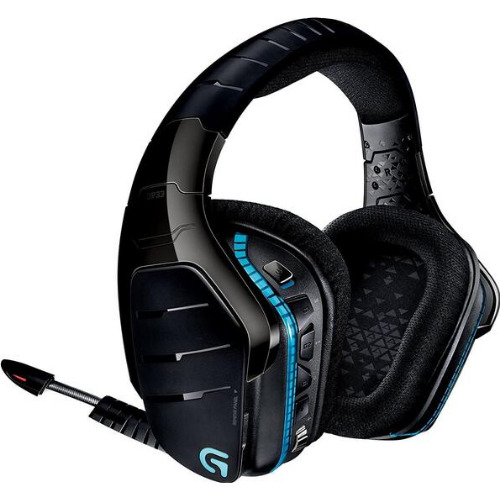 Casti gaming Logitech G935, Wireless, RGB, 7.1, Microfon
