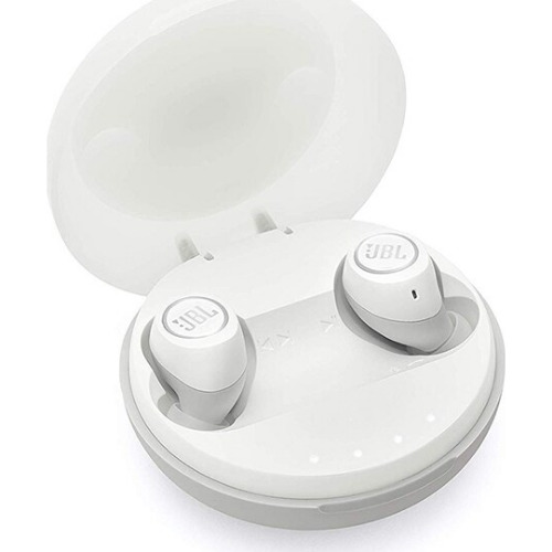 Casti in-ear JBL Free X, True Wireless, Bluetooth, Microfon, alb
