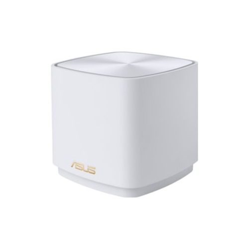 Router Mesh Wireless ASUS ZenWiFi XD4 Plus, AX1800, Dual-Band, Acoperiere 204m patrati, Dual-Core CPU, AiMesh, Gigabit, AiProtection Classic, Traditional QoS, Alb