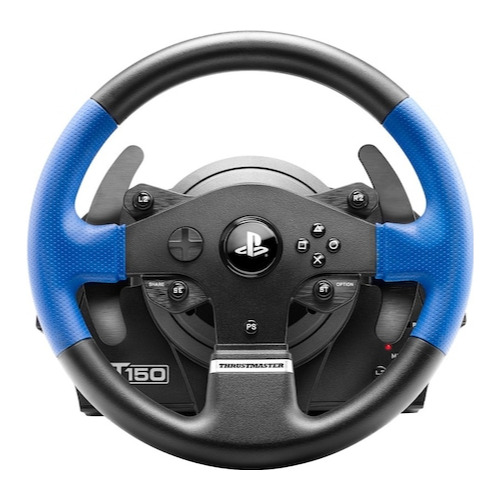 Set Volan + Pedale Thrustmaster T150 Force Feedback pentru PC, PS3, PS4
