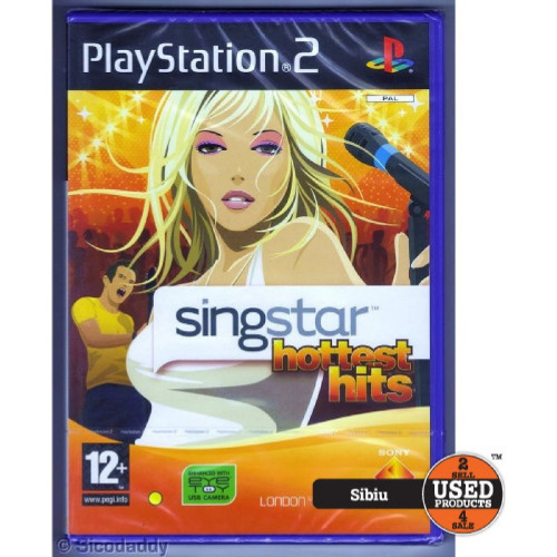 SingStar Hottest Hits - Joc PS2
