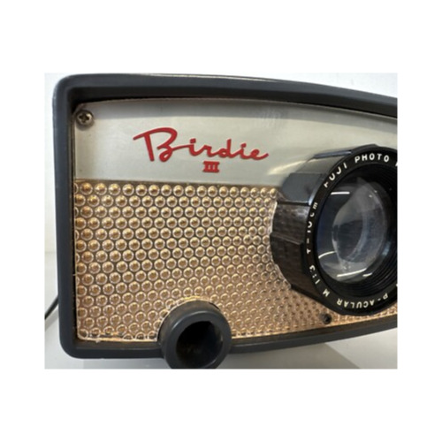 Proiector De Colectie Fuji Film Birdie lll, Diapozitive, 35mm, 100W, Rosu
