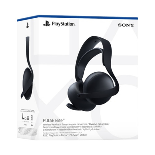 Casti Gaming Wireless PlayStation 5 (PS5) Pulse Elite, 3D Audio, Bluetooth, 3.5mm, negru
 Casti Gaming Wireless PlayStation 5 (PS5) Pulse Elite, 3D Audio, Bluetooth, 3.5mm, negru