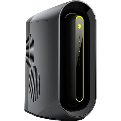 Sistem PC Gaming DELL Alienware Aurora R10, AMD Ryzen 9 5950X pana la 4.9 GHz, 32 Gb, SSD 2 Tb, HDD 2 Tb, NVIDIA GeForce RTX 3090 24 Gb, Windows 10 Pro, HDMI, 3 xDP, Negru
