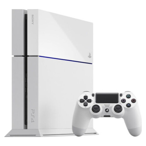 Consola SONY PlayStation 4 Fat (PS4) 500Gb White Edition + Controller
