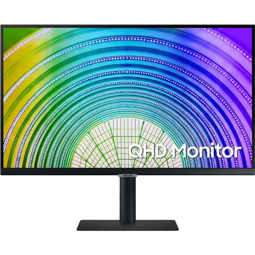Monitor IPS LED Samsung LS27A600UUUXEN, 27 inch QHD, 75Hz, HDMI, DisplayPort, Negru