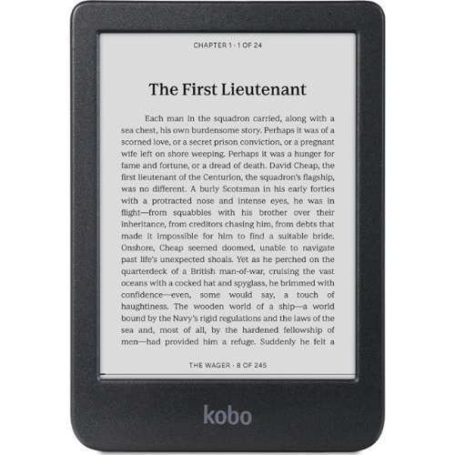E-Book Reader Kobo Clara N365, Ecran tactil 6 inch HD E Ink Carta 1300, Wi-Fi, 16 Gb, Black
