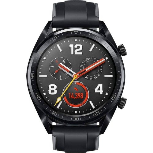 Smartwatch Huawei Watch GT, FTN-B19, 46mm, Black Stainless Steel, Android/IOs, Graphite Black
