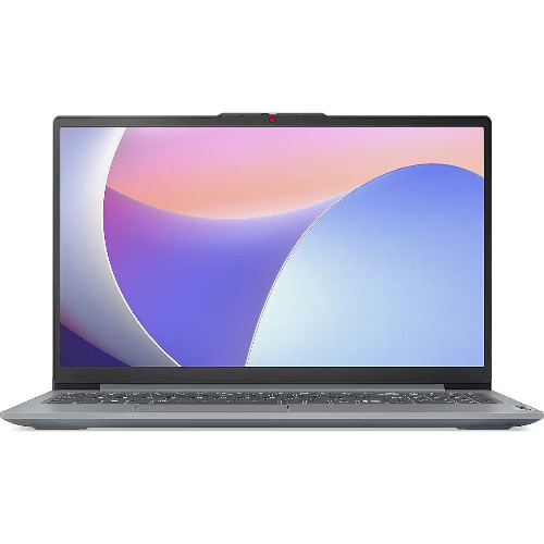 Laptop Lenovo IdeaPad Slim 3 15IAH8, Display IPS 15.6 inch FHD, Intel Core i5-12450H 4.40 GHz, 8 Gb RAM LPDDR5, SSD 512 Gb NVMe M.2, Intel UHD Graphics, USB 3.2, USB-C, HDMI, SD Card Reader, Arctic Grey