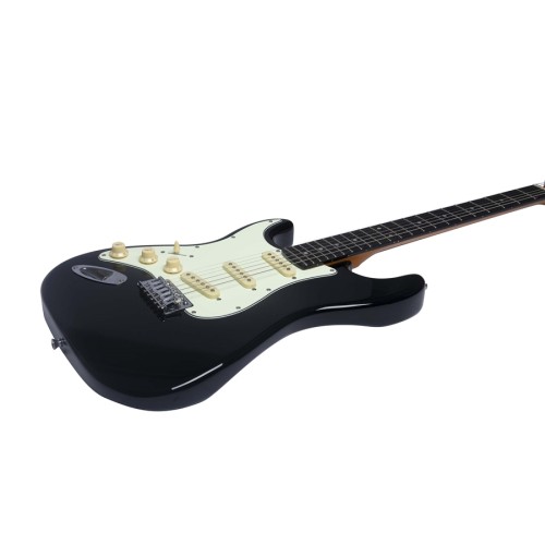 Chitara Electrica EKO Guitars S-300, Body Lemn Plop, Gat Lemn Artar, 6 Corzi, Negru/Alb
 Chitara Electrica EKO Guitars S-300, Body Lemn Plop, Gat Lemn Artar, 6 Corzi, Negru/Alb
