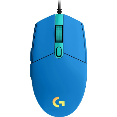 Mouse gaming Logitech G102 Lightsync, 8000 dpi, RGB, Blue
