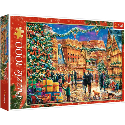 Trefl Puzzle 1000, 68.3 x 48 cm, Christmas Town Square

