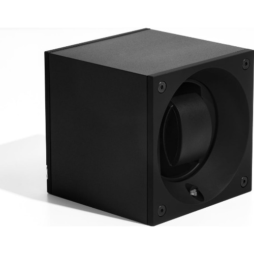 Cutie Intors Ceasuri Automatice Masterbox Black Aluminium Single  Watch Winder - Swiss Kubik Geneve

