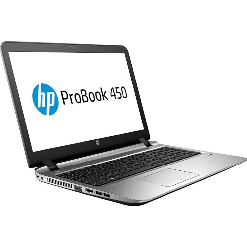 Laptop HP ProBook 450 G3 15.6", Intel Core i3-6100U 2.30GHz, 4GB RAM, 256GB SSD, DVD-RW, Intel HD Graphics, Grey
