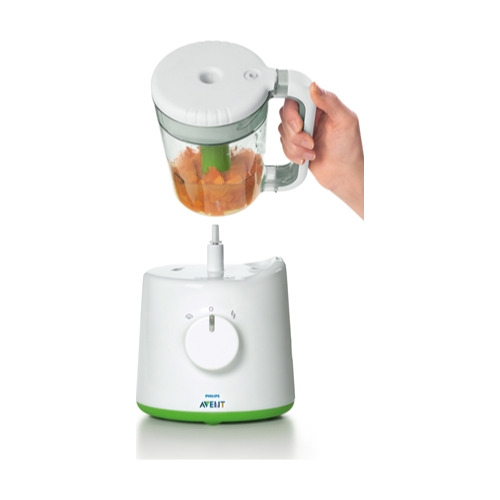 Aparat de gatit 2in1 PHILIPS AVENT SCF870/20, 800 ml, 400 W, Alb-Verde
 Aparat de gatit 2in1 PHILIPS AVENT SCF870/20, 800 ml, 400 W, Alb-Verde