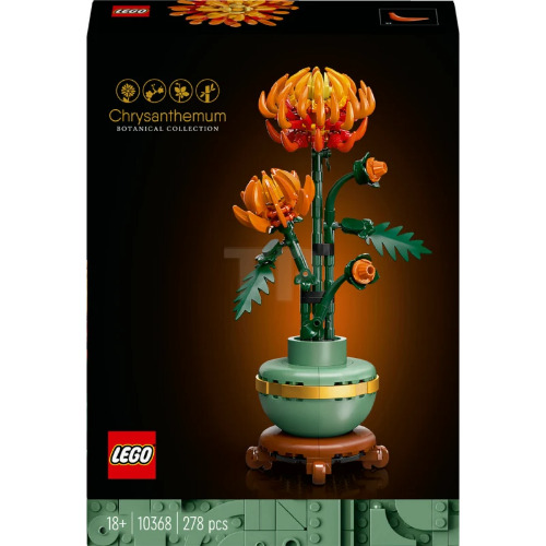 LEGO The Botanical Collection - Chrysanthemum 10368, 278 pcs
