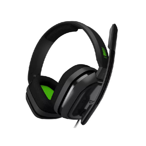 Casti Gaming Logitech Astro A10, Cu fir, pentru PC, PS4, Xbox ONE, Black/Green

