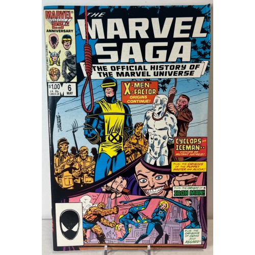 Benzi Desenate Marvel Saga The Official History Of The Marvel Universe #6 MAY 1986
