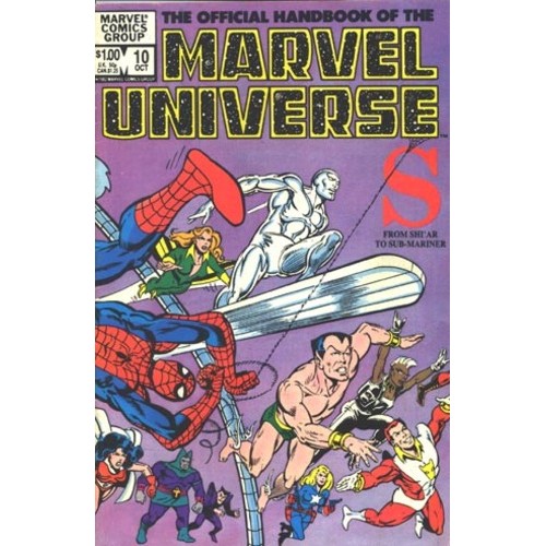 Benzi Desenate Marvel Comics Group - The Official Handbook Of The Marvel Universe - From Shi'Ar To Sub-Mariner #10 OCT
