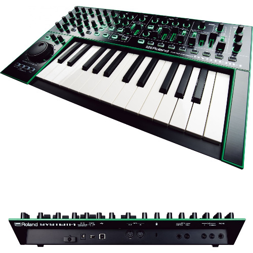 Sintetizator Roland Aira System 1, MIDI, Luminat LED, Negru
