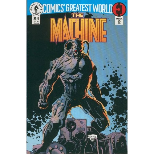 Benzi Desenate Dark Horse Comics - The Machine - Week #2 1993
