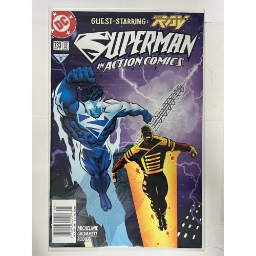 Benzi Desenate DC Comics - Supermen In Action Comics - Guest-Starring: The RAY #21 1997
