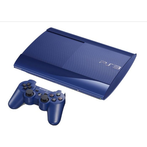 Consola SONY PlayStation 3 Super Slim 500 Gb Azurite Blue Edition + Controller
