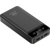 Baterie Externa Maxcell PJ0086, 20000mAh, 2.1A, Intrare MicroUSB/USB Type-C, Iesire 2x USB A