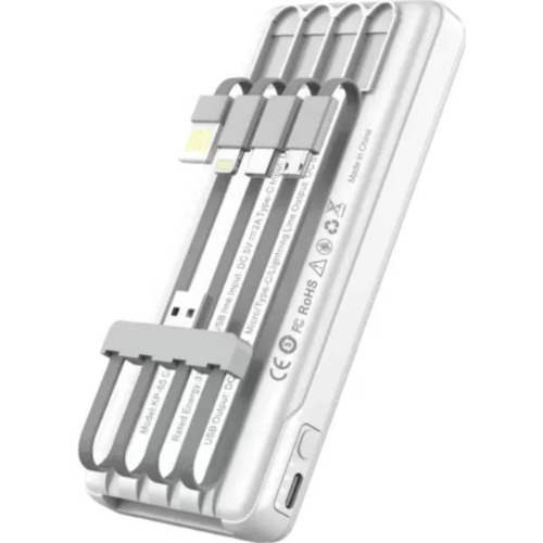 Baterie Externa KLGO KP-56, 10000 mAh, Incarcare Rapida, Cablu incarcare typec, Indicator Led, multiple protectii, mufe 2x usb
