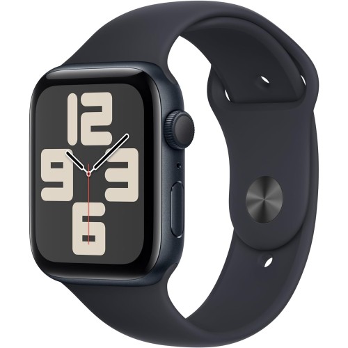 Apple Watch SE (Gen 2) 44 mm A2724, Cellular, Midnight Aluminium Case
